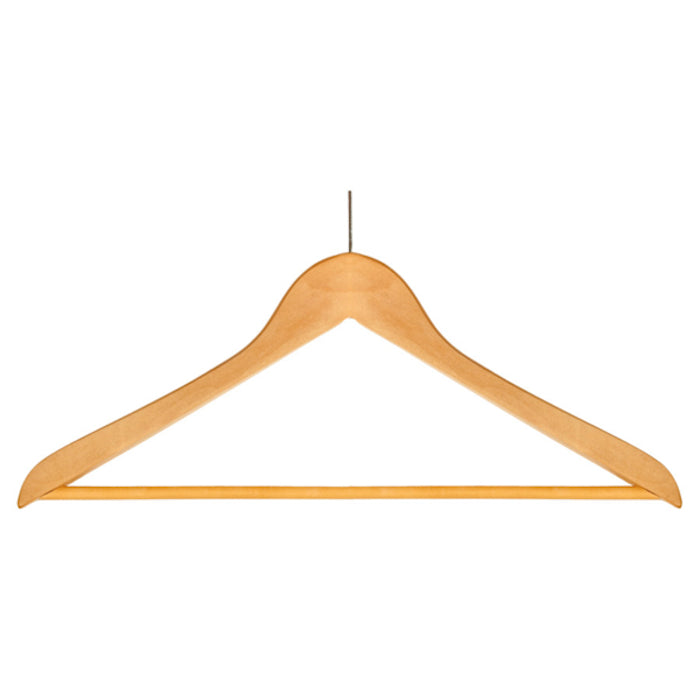 Perchas antirrobo madera 48 unidades