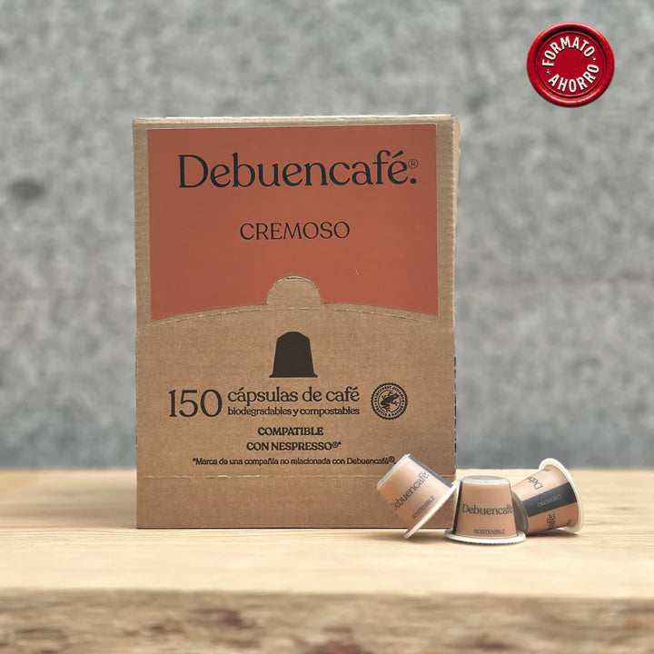 Cápsulas compostáveis de café extra intenso (50 cápsulas)