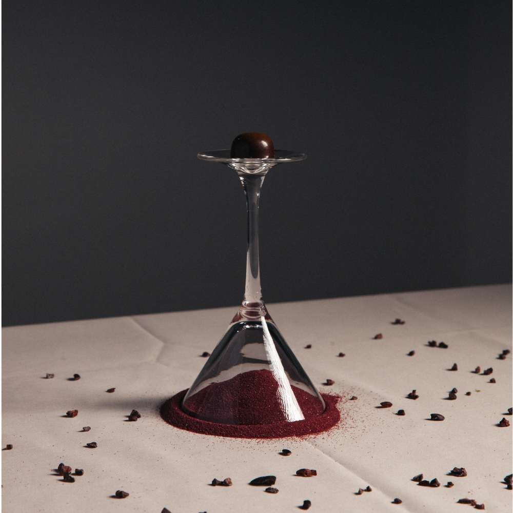 Caixa personalizada com 1 chocolate.