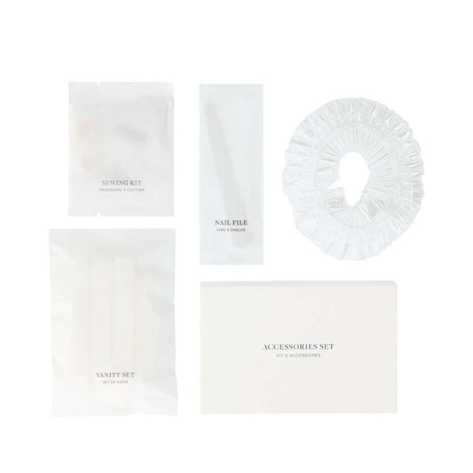 Kit d'accessoires pour hôtels - Eco essential (50 unités)