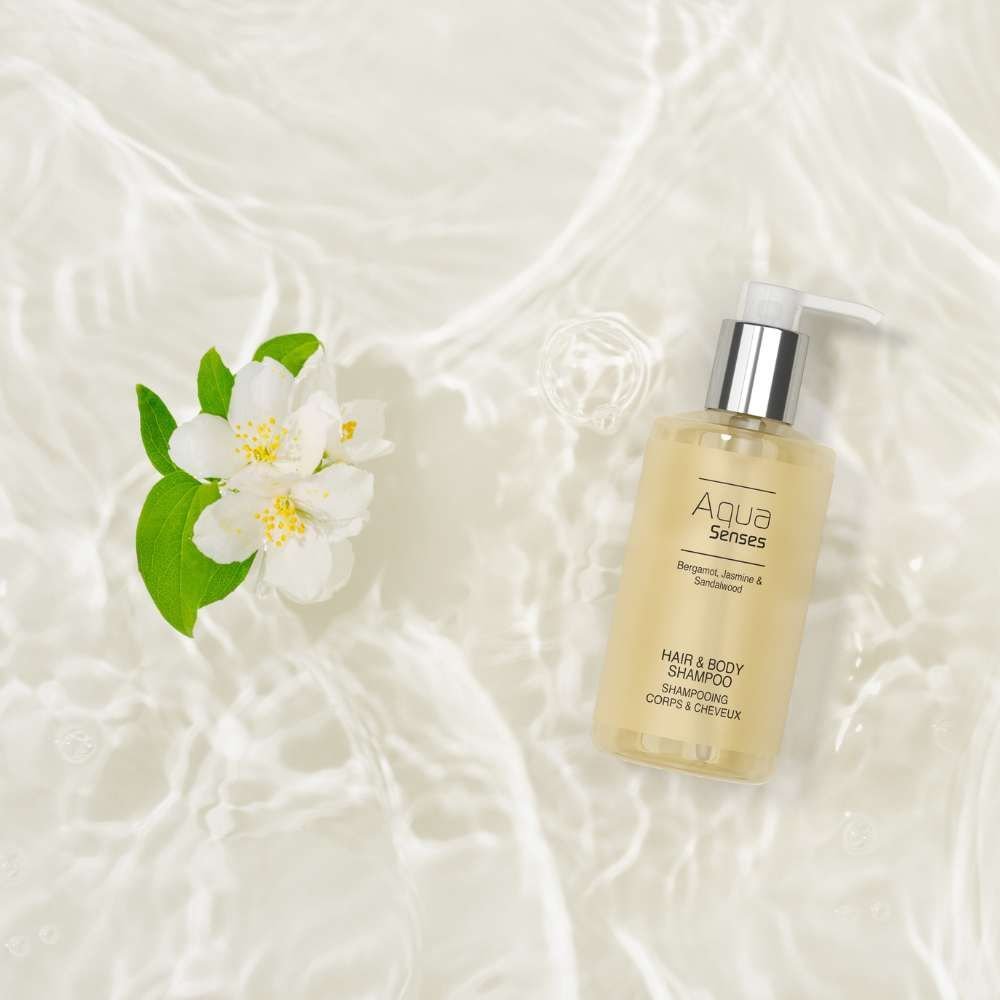 Acondicionador 300ml para hoteles Aqua Senses - Pump