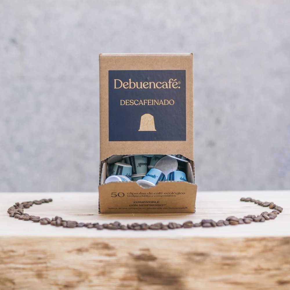 Cápsulas compostables café descafeinado