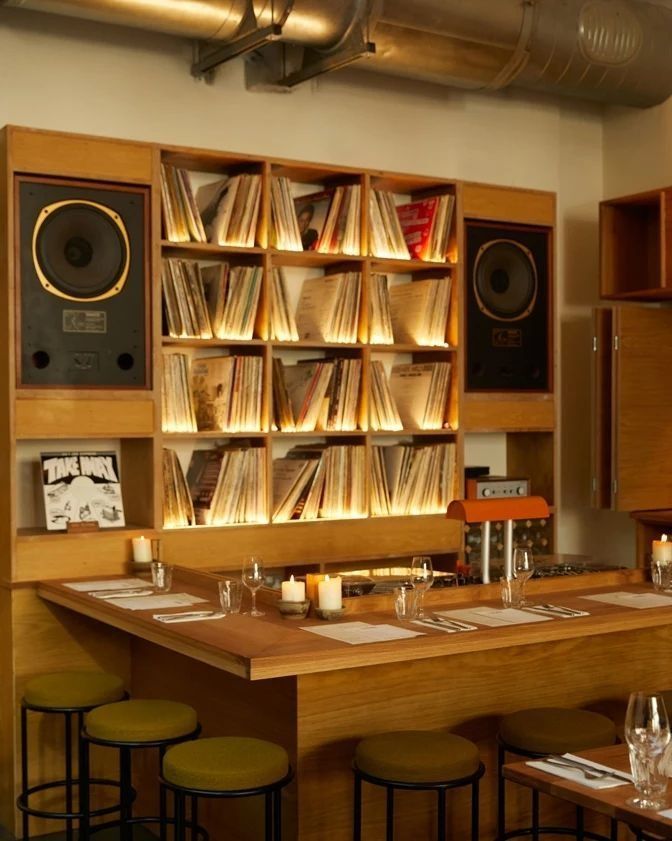 Disques vinyles pour hôtels