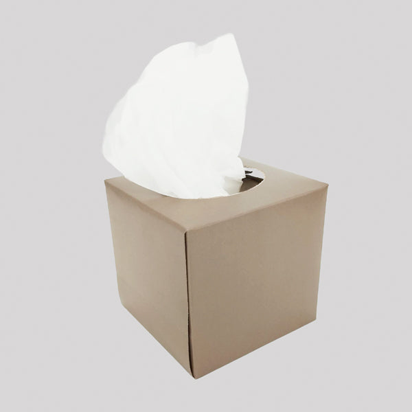 MOUCHOIRS BOITE CUBIQUE