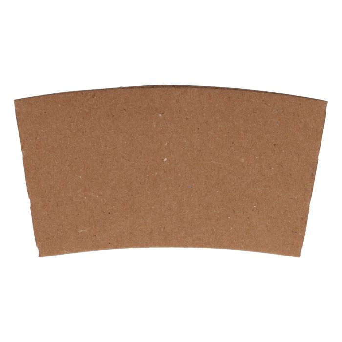Funda de cartón kraft para vaso