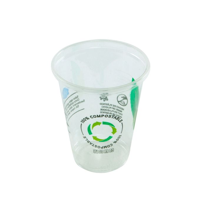 Vaso de PLA compostable - 220 ml