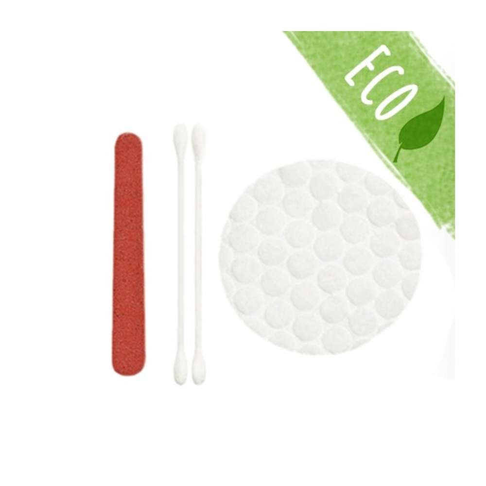 Set desmaquillador ECO para hoteles