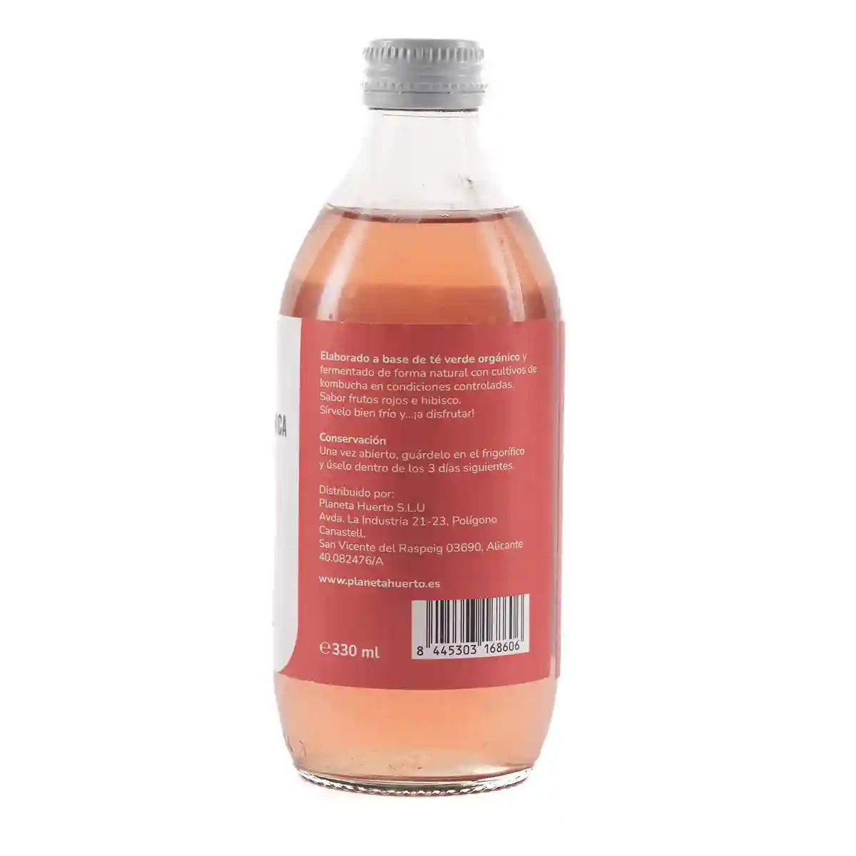 Kombucha bio aux fruits rouges 330 ml pour hôtels