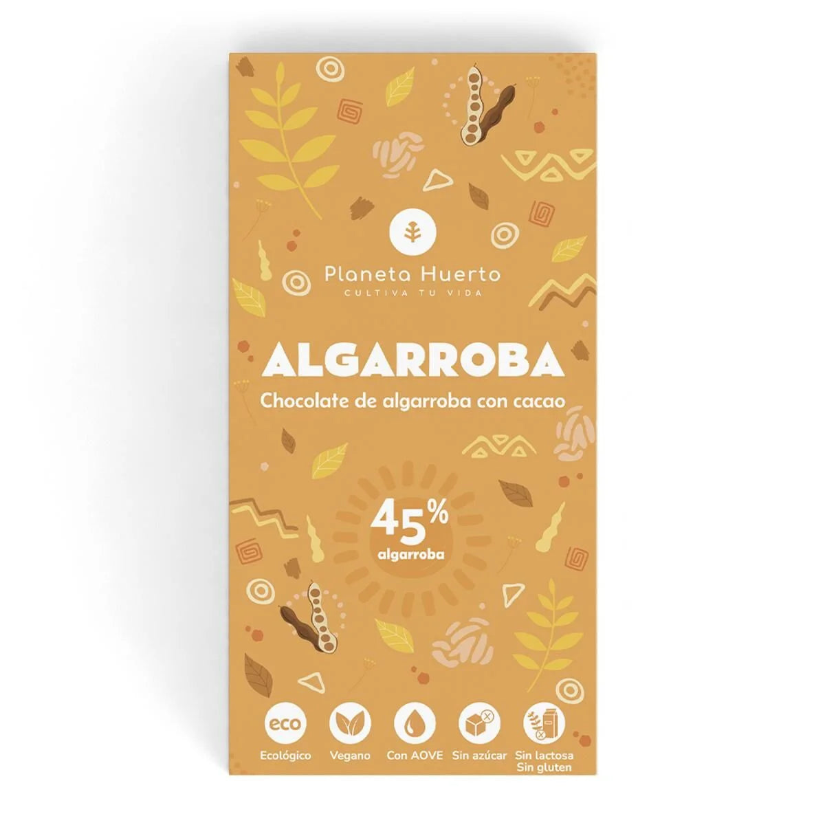 Tableta de algarroba y cacao ECO 70 gr