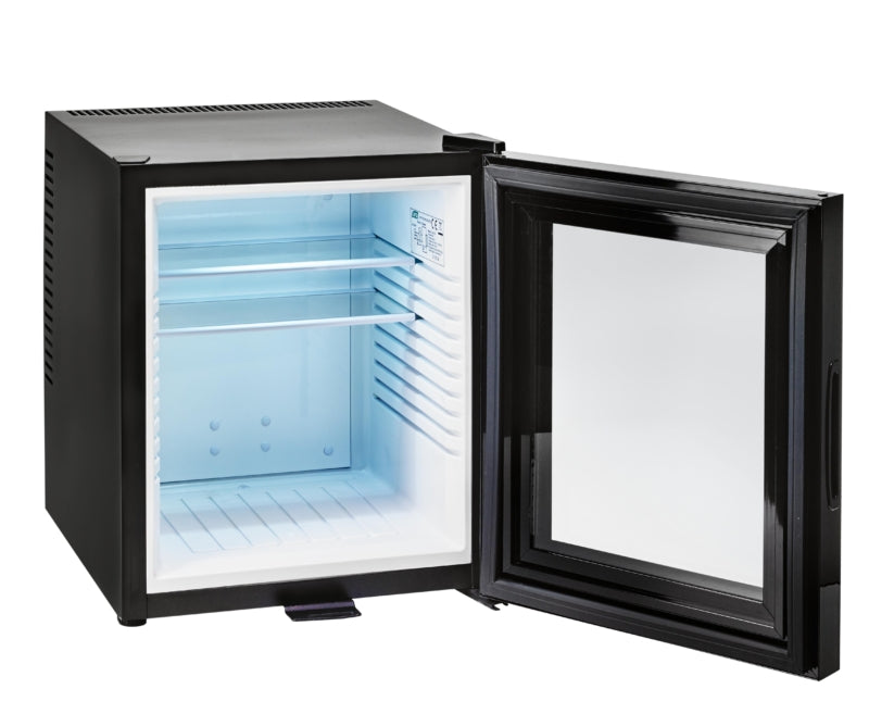 Minibar 40L con puerta de cristal para habitación de hotel