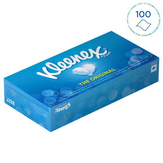 Pañuelos faciales Kleenex caja con 24 unidades