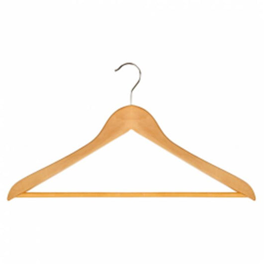 Percha natural estandar 12 unidades