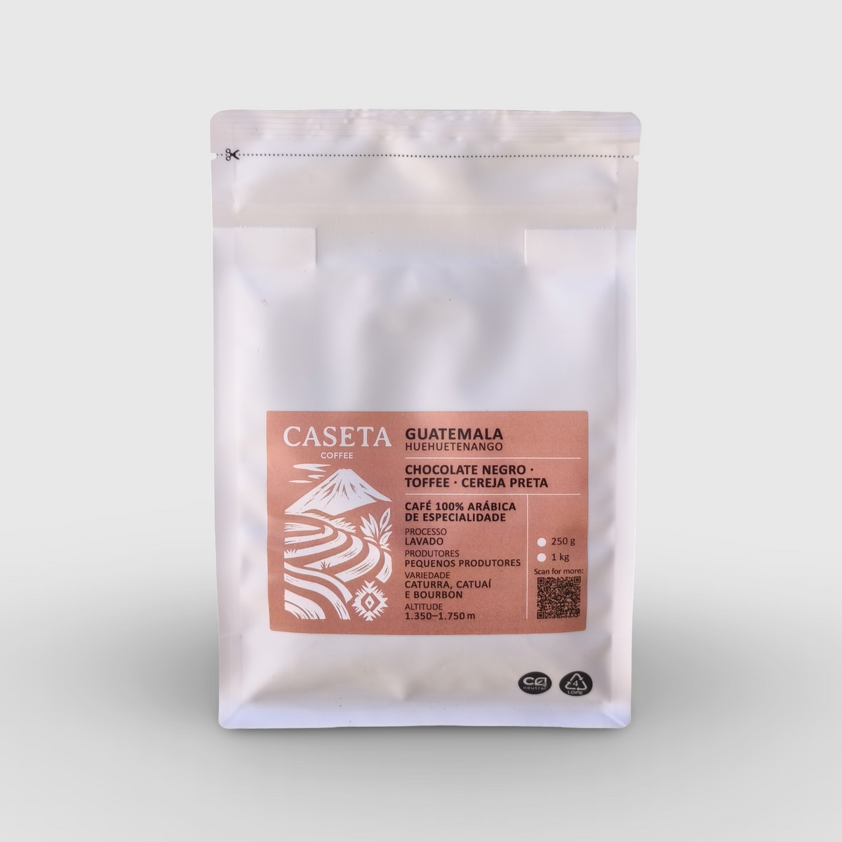 Café de especialidade Caseta – Guatemala Huehuetenango – imagem 1