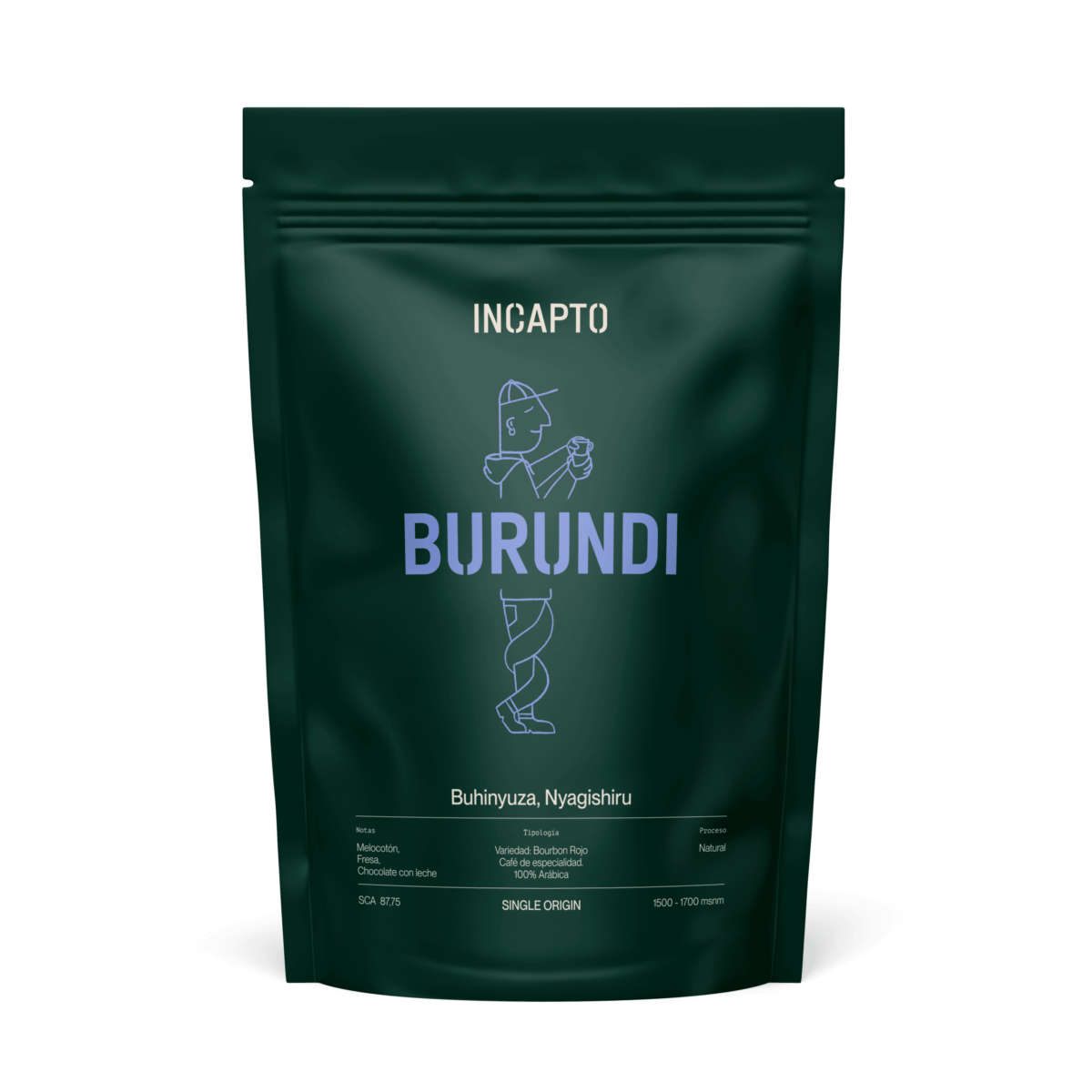 Café do Burundi em grão 1Kg