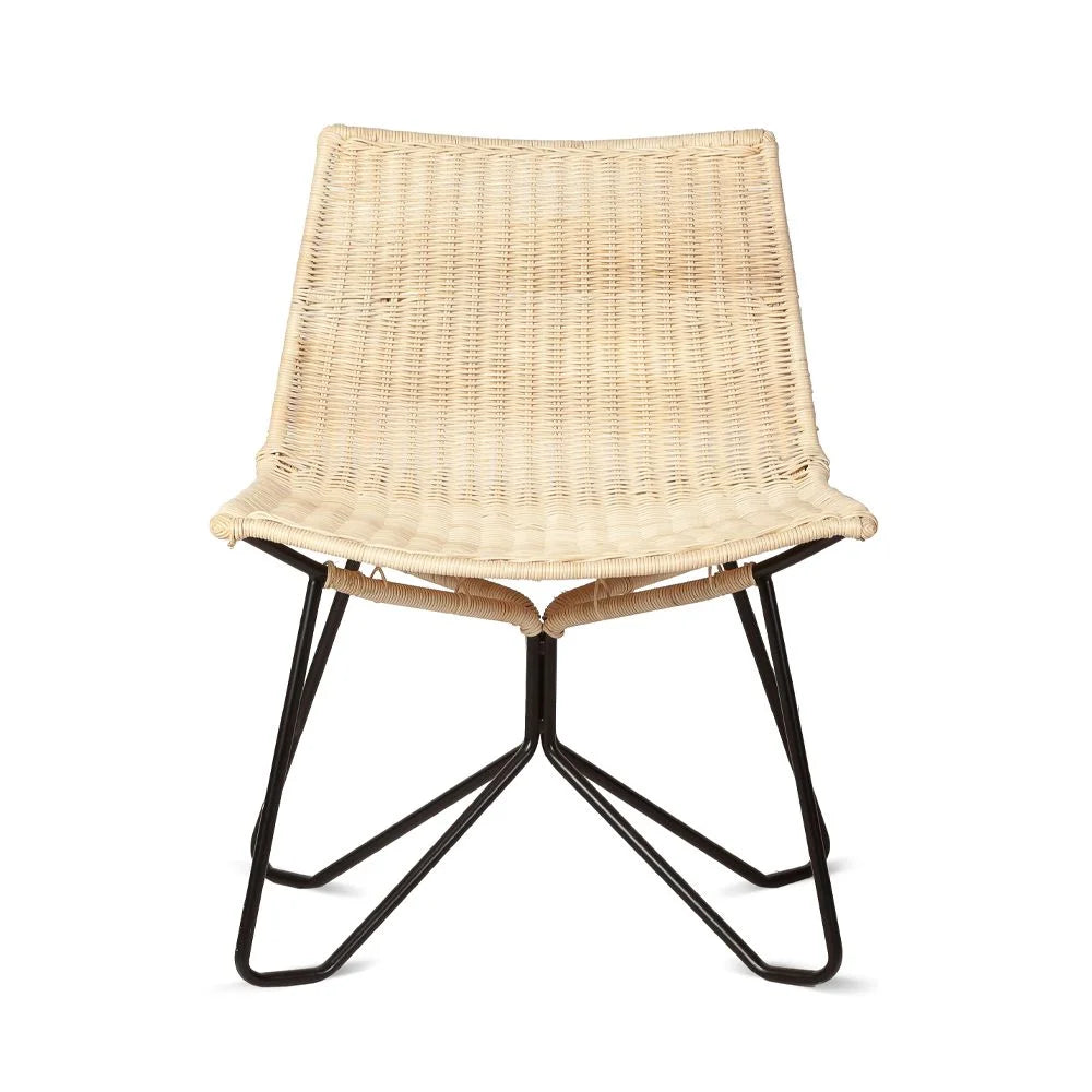 Silla CAMP Lounge Rattan CL Black