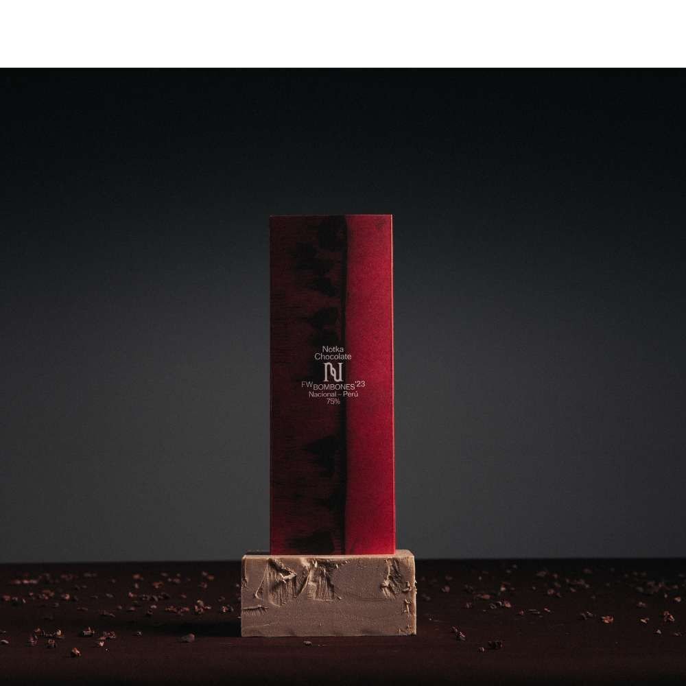 Caja de 12 bombones con cacao de origen Peru