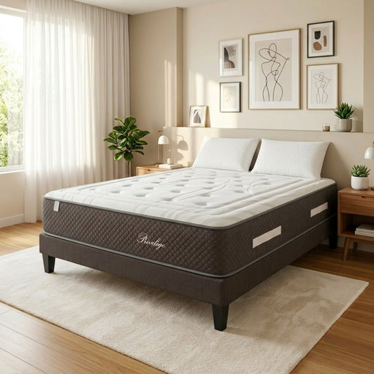 Matelas hybride premium à ressorts ensachés pour hôtels