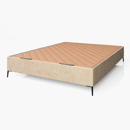 Canapé de madera Saona color beige para hoteles