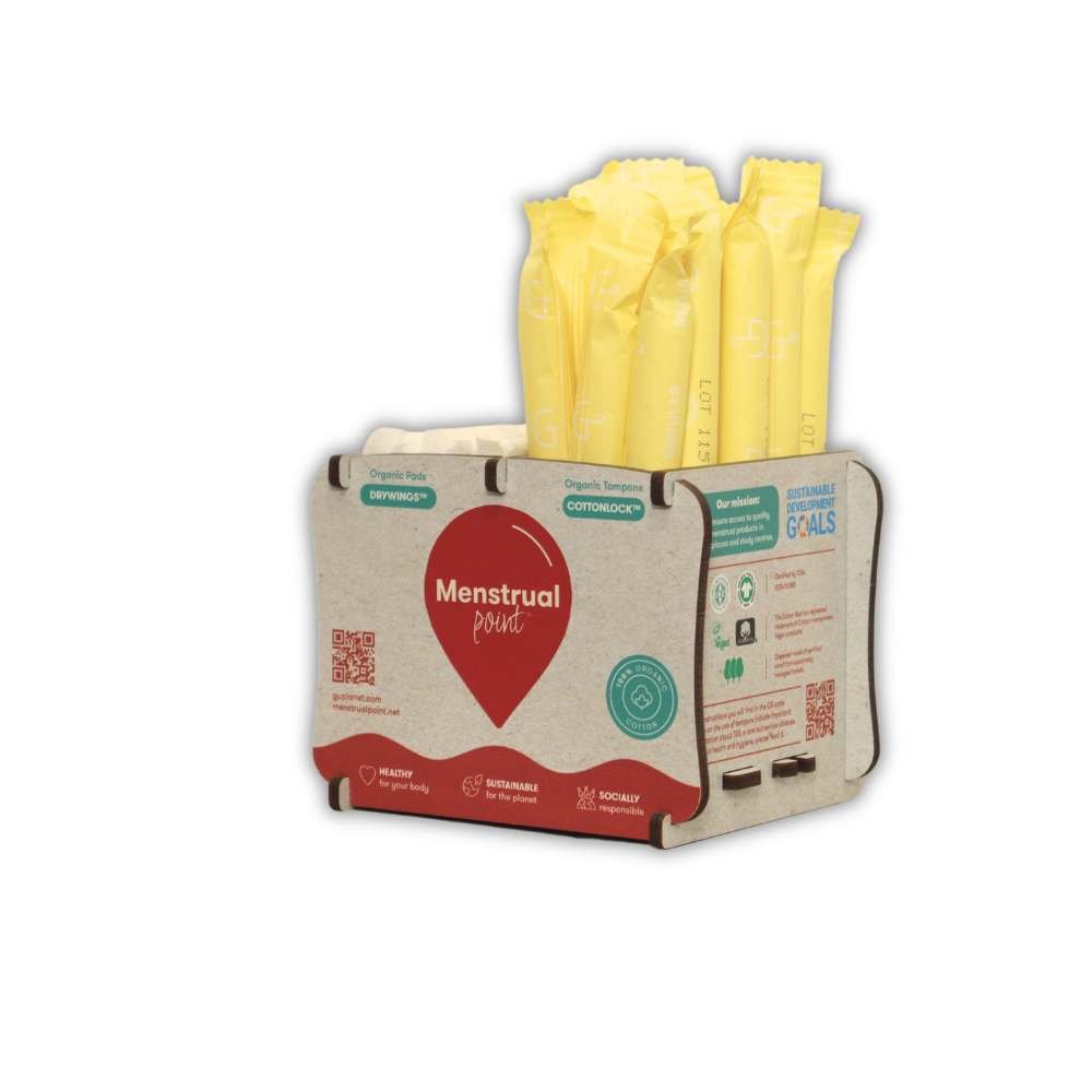 Distributeur de serviettes hygiéniques et de tampons avec applicateur pour hôtels - Mini