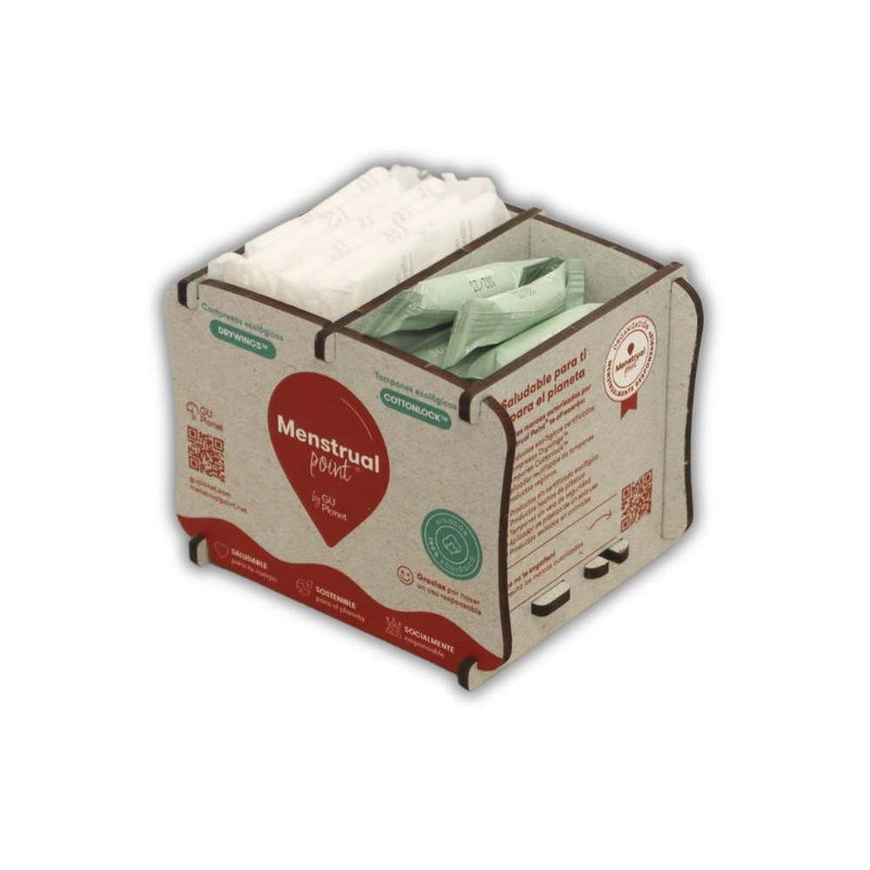 Mini distributeur de serviettes hygiéniques et de tampons sans applicateur pour hôtels