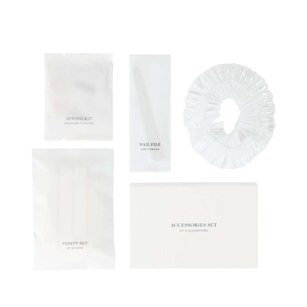 Kit d'accessoires pour hôtel - Éco-essentiel (50 unités)