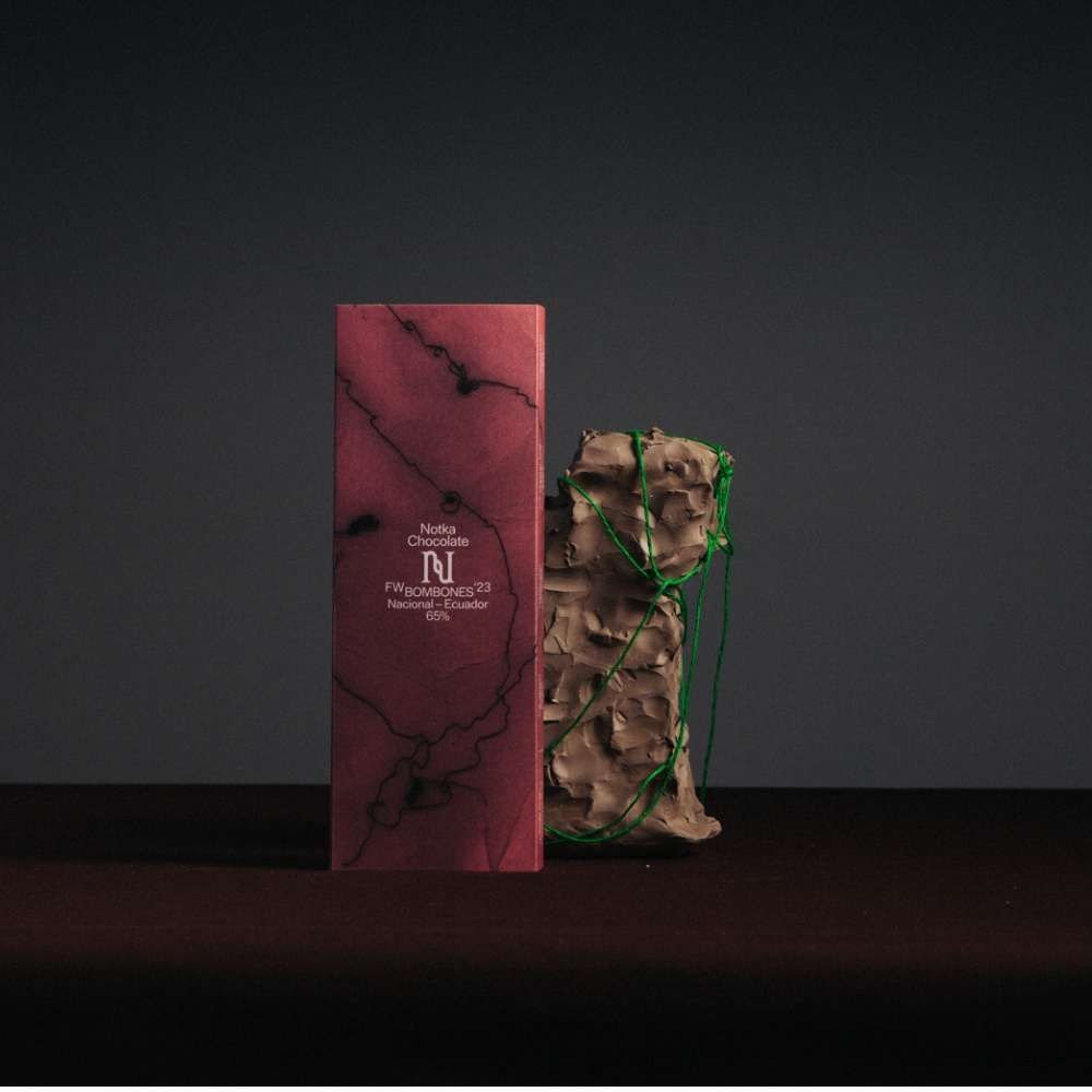 Caja de 12 bombones con cacao de origen Ecuador
