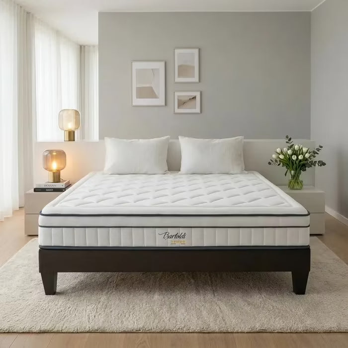 Matelas hybride à ressorts ensachés pour hôtels