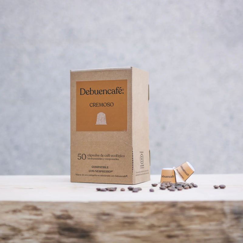 Capsules de café crémeux compostables (50 capsules)