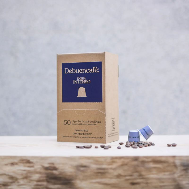Capsules compostables de café extra intense (50 capsules)