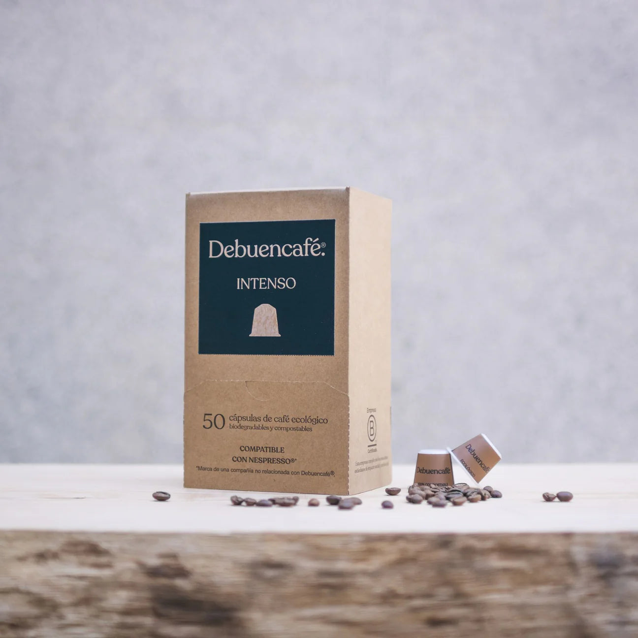 Capsules de café intense compostables (50 capsules)