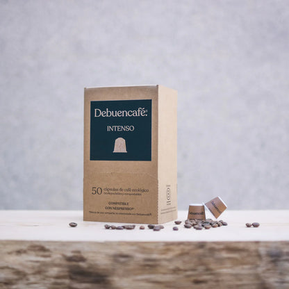 Capsules de café intense compostables (50 capsules)