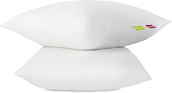 Oreiller en coton couleur blanc pour hôtels