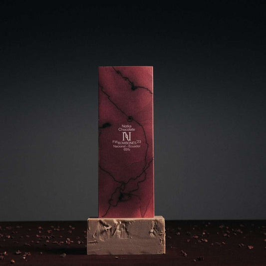 Caja de 12 bombones con cacao de origen Ecuador