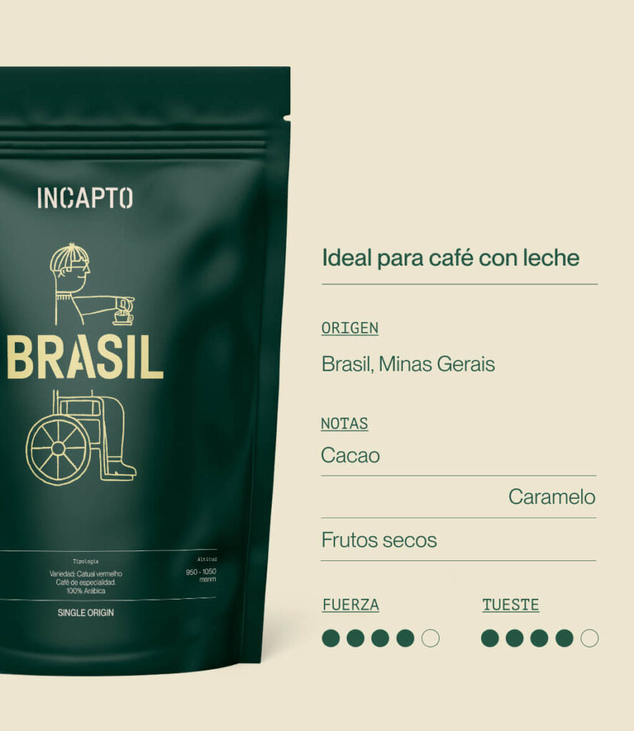 Café do Brasil em grão 1kg