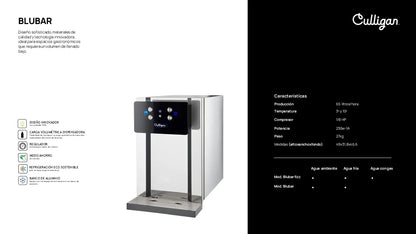 Blubar 60 Dispensador de agua para hoteles