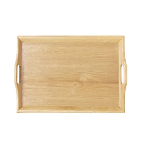 Plateau de service en chambre en bois écologique pour hôtels