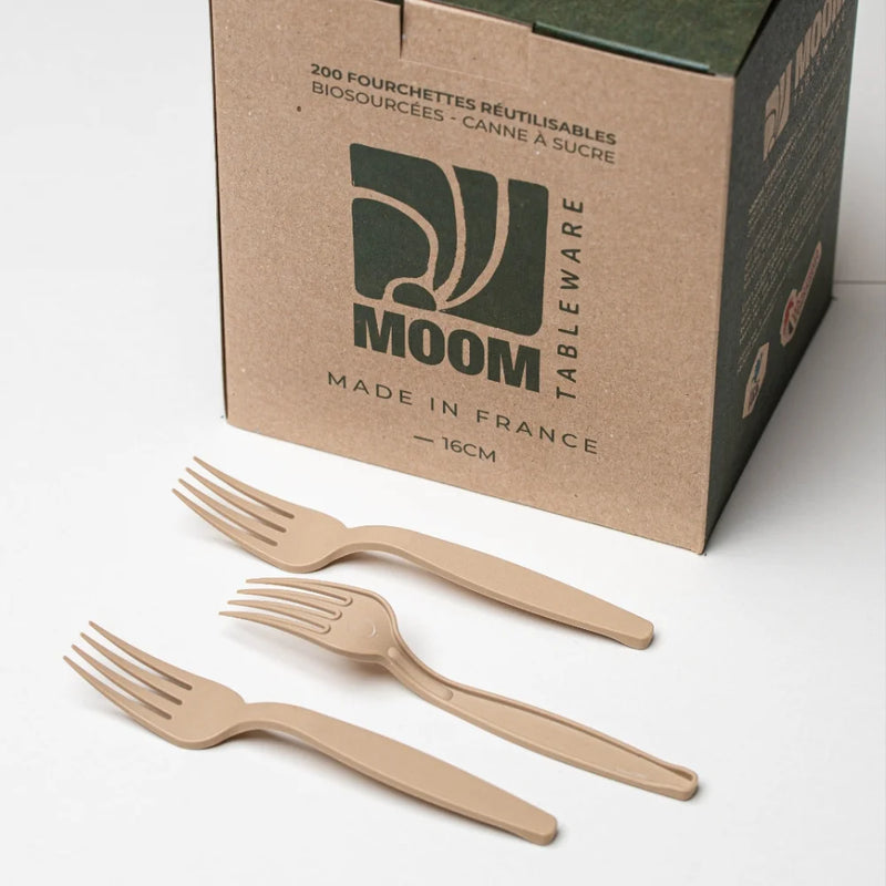 Boîte de 200 fourchettes de 16 cm pour hôtels