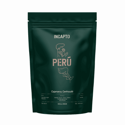 Café de Perú en grano 1kg