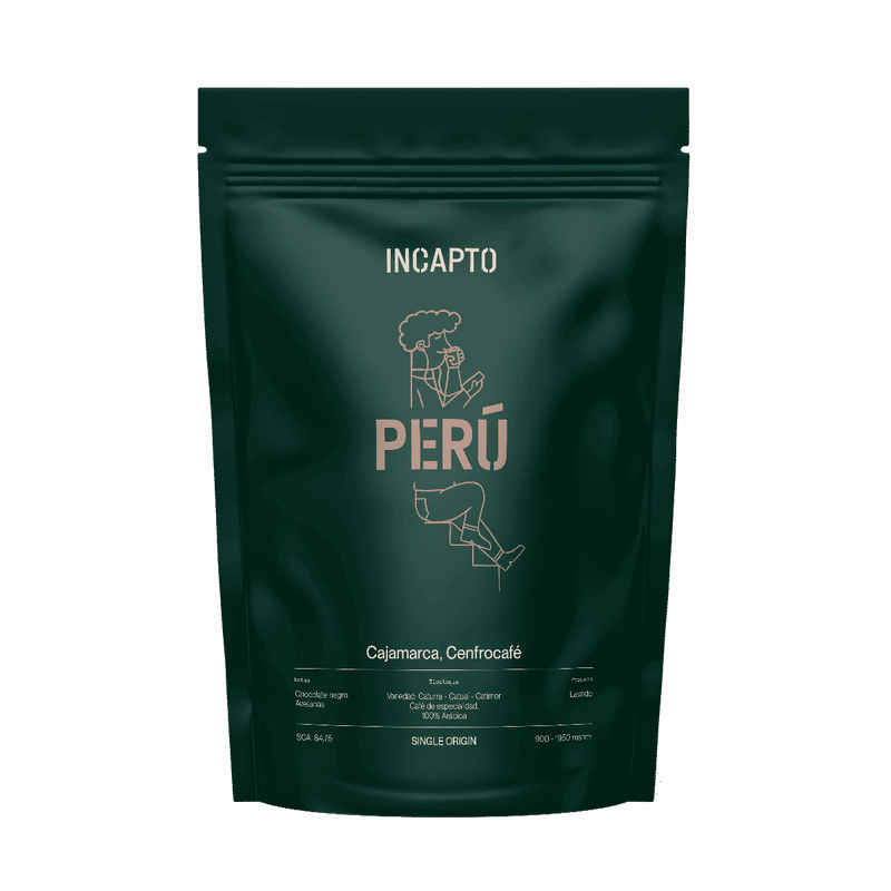 Café de Perú en grano 1kg