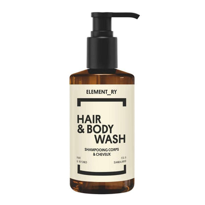 Champú para cuerpo y cabello 300 ml para hoteles Element_ry - Pump