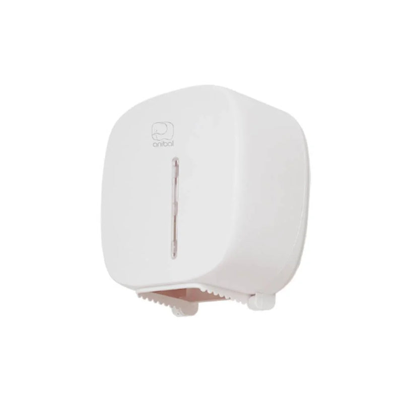 Dispensador de papel higiénico branco reciclado 300m