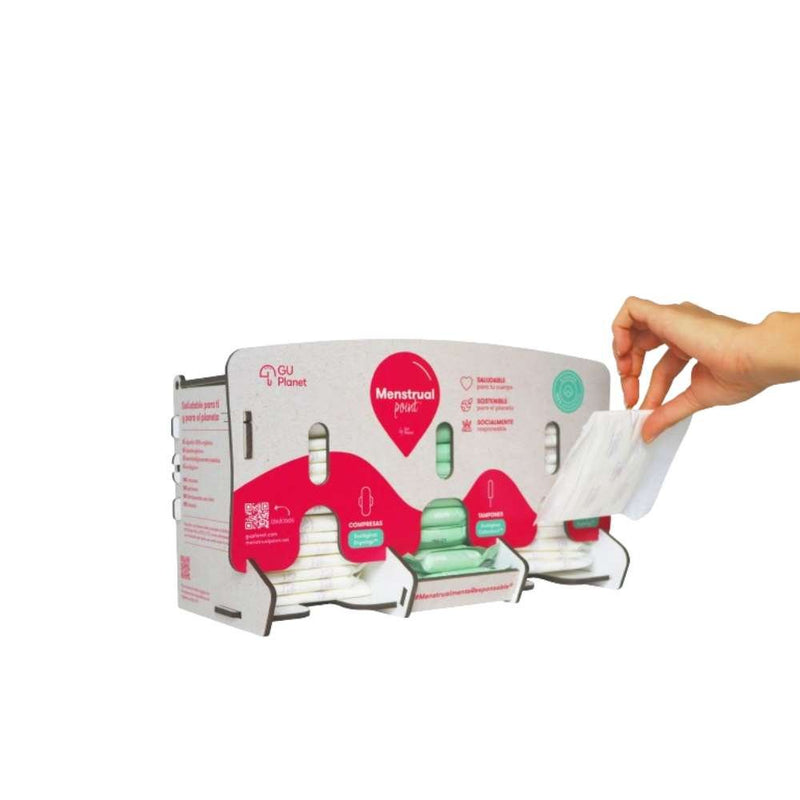 Distributeur de serviettes hygiéniques et de tampons sans applicateur pour hôtels - Taille moyenne