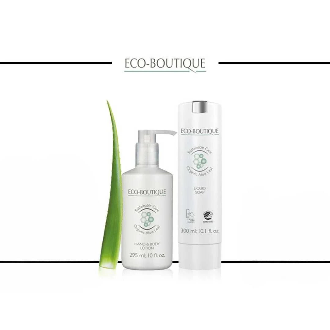 Gel douche 300 mL pour hôtels Eco Boutique - Pompe