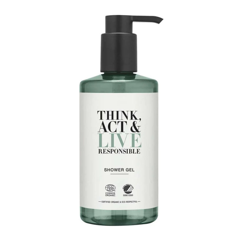 Gel de Banho 300ml para Hotéis Think Act &amp; Live - Bomba Doseadora