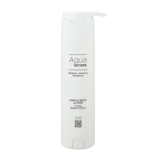Aqua Senses - Lotion Mains et Corps Shape 300 ml pour Hôtels