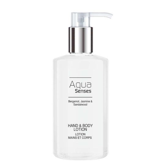 Loción manos y cuerpo 300ml para hoteles Aqua Senses - Pump
