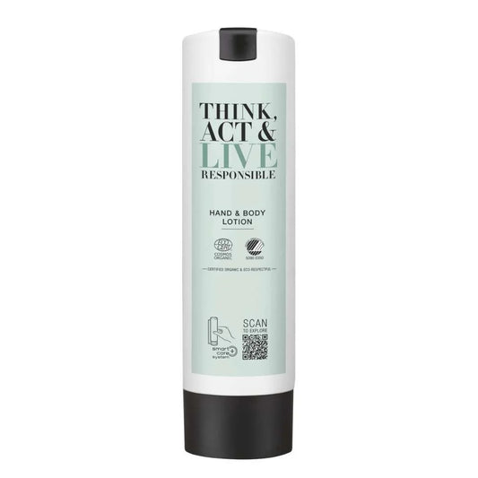 Loción manos y cuerpo 300ml para Hoteles Think Act & Live -Smart Care