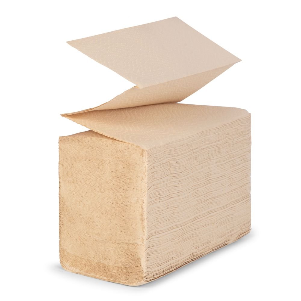 Paquete 214 toallitas 100 % bambú, 2 capas, V plegado ecológicas