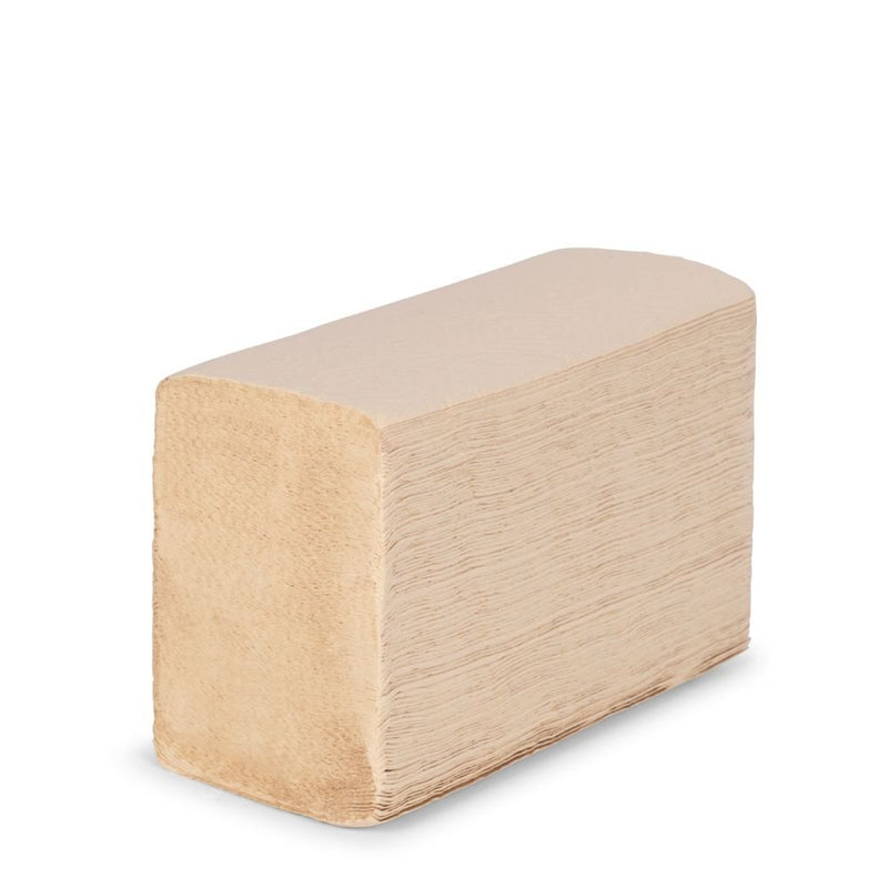 Paquet de 214 lingettes 100 % bambou, 2 plis, pliées en V, écologiques