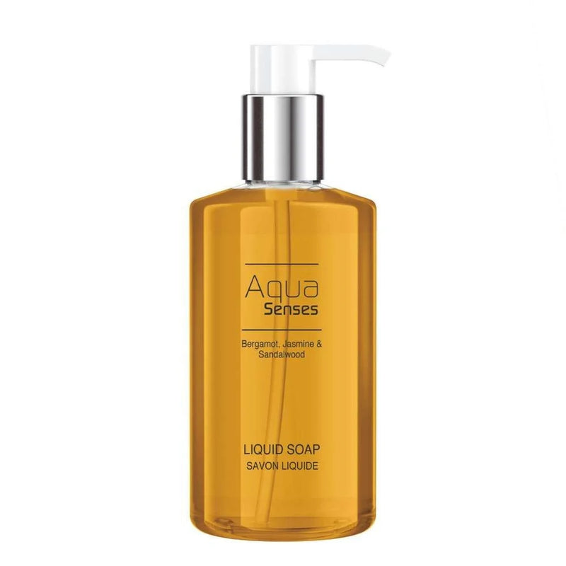 Savon liquide 300 ml pour hôtels Aqua Senses - Pompe 